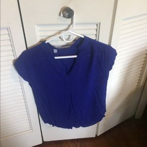 JCP V neck blouse